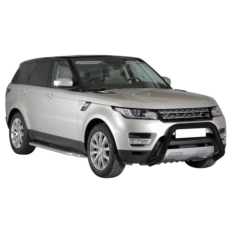 Protezione anteriore per Range Rover Sport 2014-2017 ø76mm acciaio nero