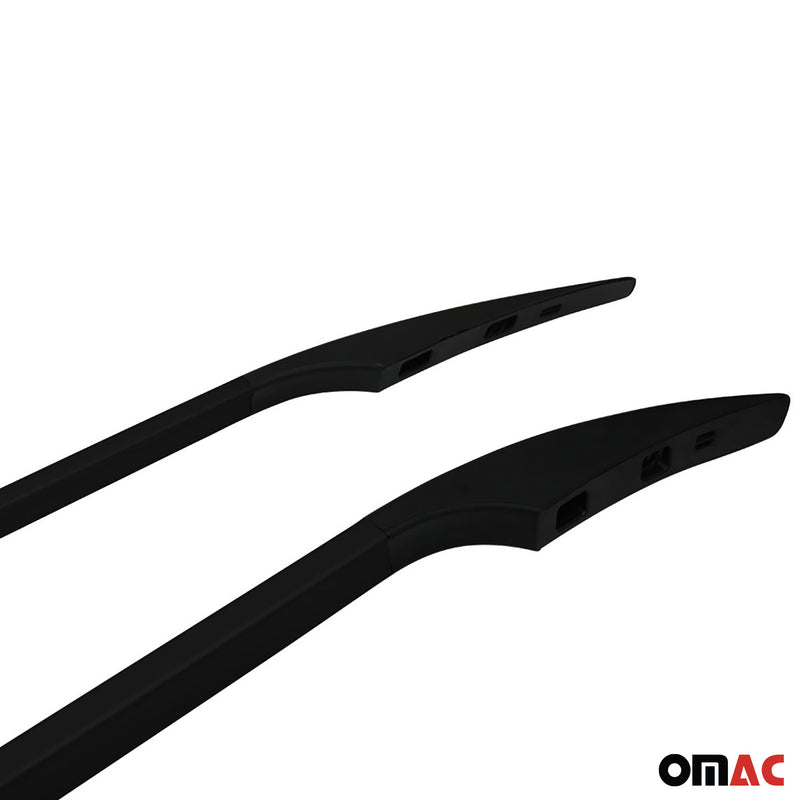 Barre portatutto da tetto per VW Touareg 7L 2002-2010 alluminio nero