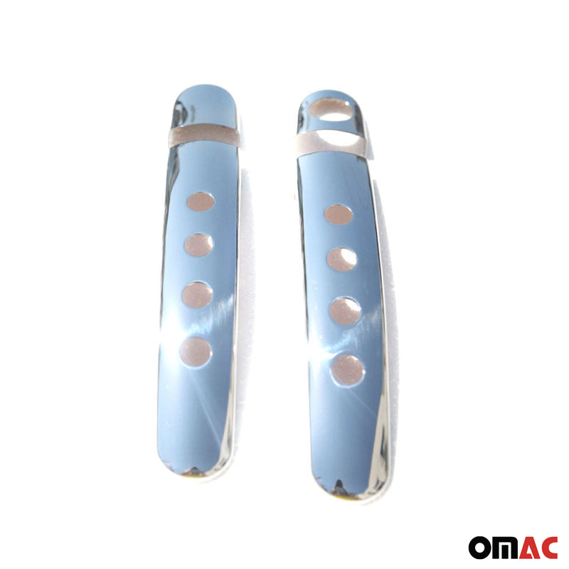 Copri maniglia porta, copri maniglia porta per Audi TT 1998-2014 2 porte in acciaio inox argento 2 pezzi 