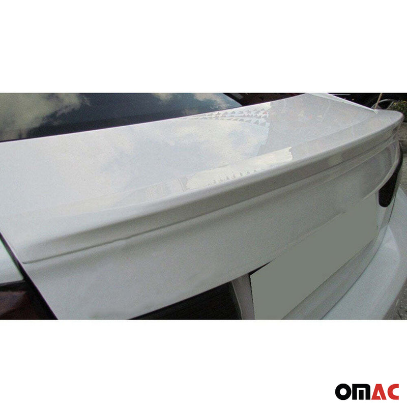 Heckspoiler Dachspoiler Hecklippe für Honda Civic IX 2012-2016 ABS Weiß Lackiert