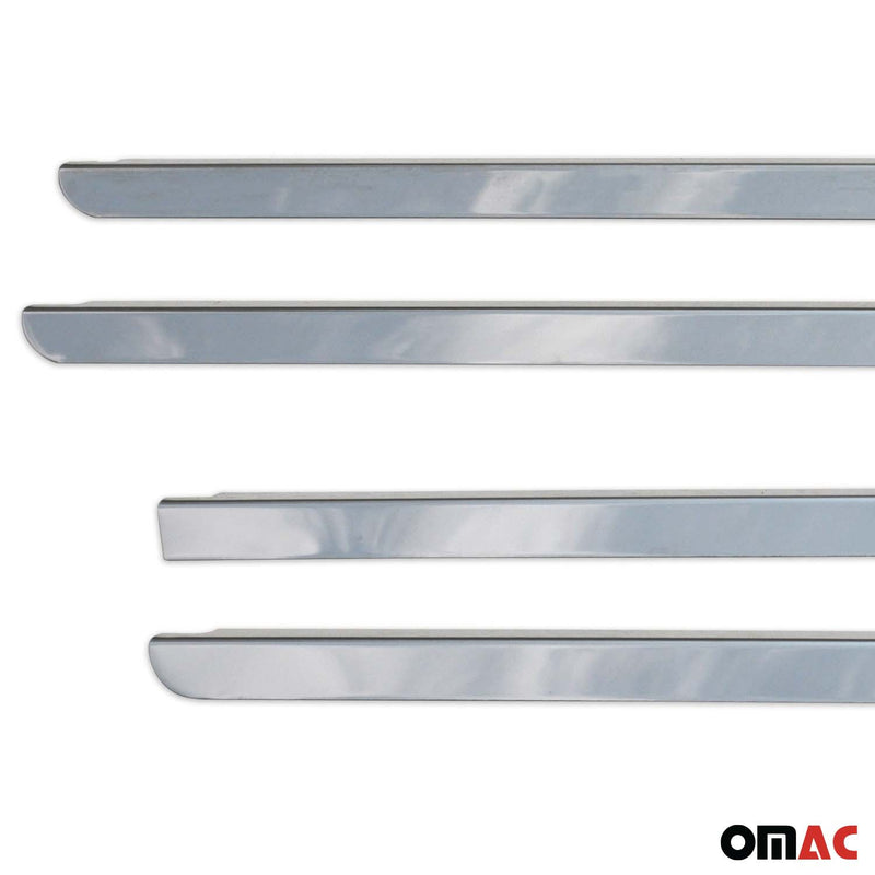 Listelli decorativi per finestrini per Dacia Duster 2010-2018 in acciaio inox cromato, 4 pezzi 