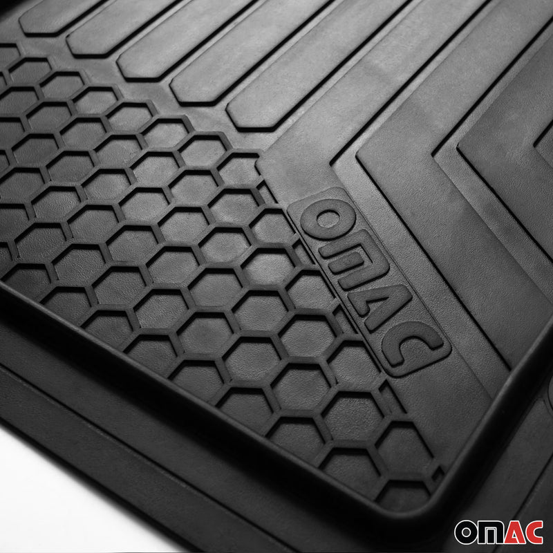 Skoda Octavia Fußmatten Zuschneidbar Gummi Schwarz 5 tlg