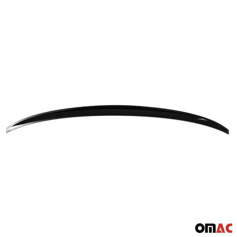 Spoiler posteriore alettone posteriore labbro posteriore per Audi A3 8V Berlina 2013-2020 ABS Nero