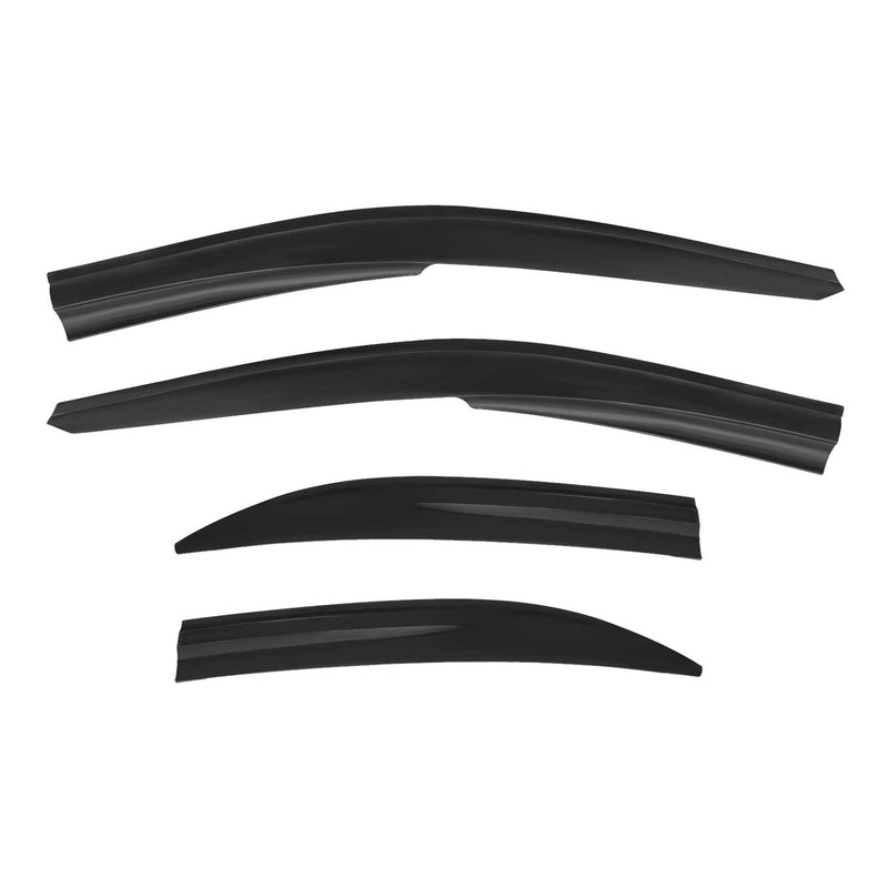 4 deflettori antivento e antipioggia per Toyota Camry XV50 2011-2015 in acrilico scuro