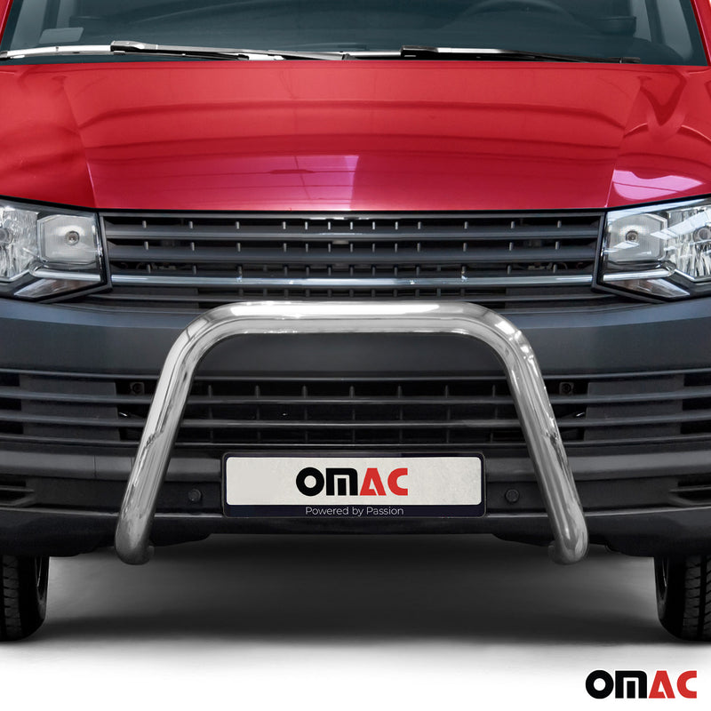 Protezione anteriore per VW T6 T6.1 Transporter 2015-2024 ABE acciaio inox 