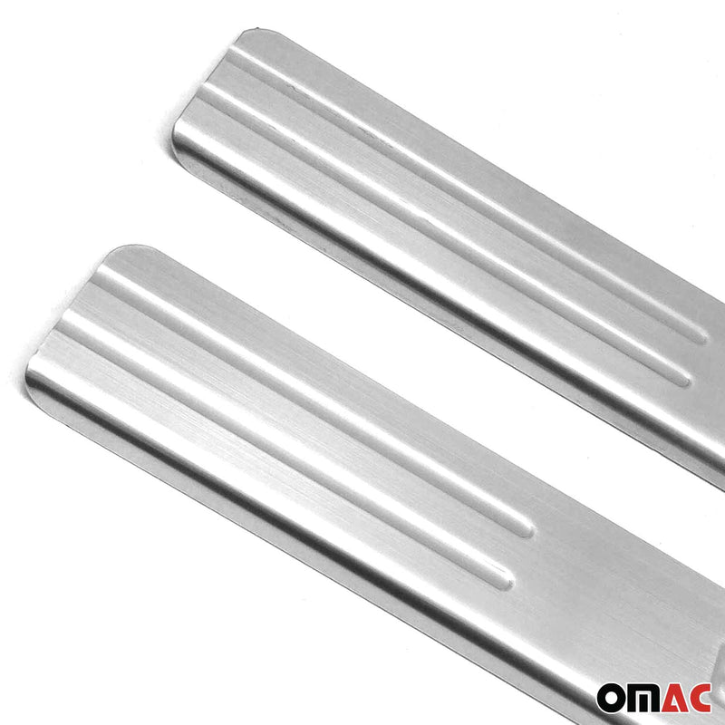 Soglie porte Exclusive per Citroen C3 C4 Picasso acciaio inox 2x