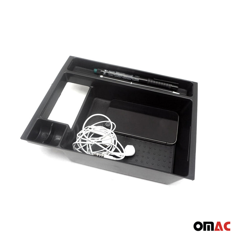 Box portaoggetti centrale per bracciolo Mazda CX-5 2013-2014 ABS Nero