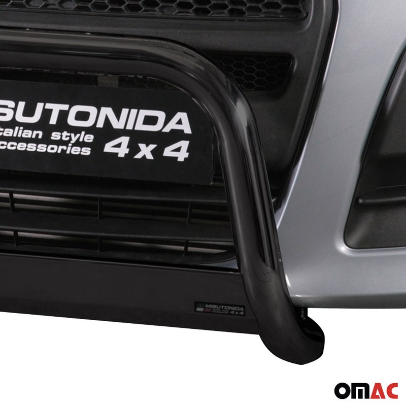 Protezione anteriore per Fiat Doblò 2010-2015 ø63mm acciaio nero 