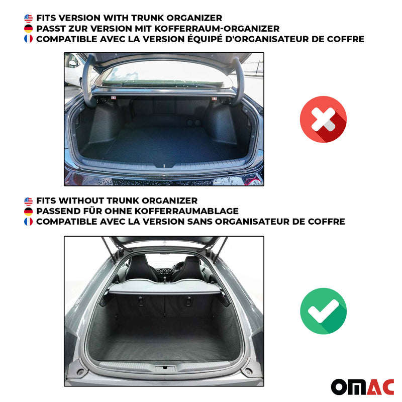 Tappetino per baule in gomma TPE per Alfa Romeo Giulia 2015-2025