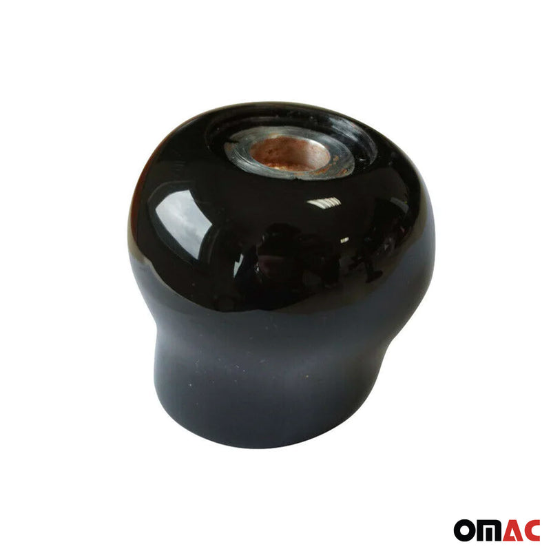 Pomello del cambio per VW T6 T6.1 tutti i modelli 2015-2024 in legno pregiato nero lucido
