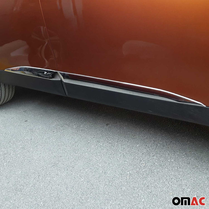 Striscia di protezione per portiera laterale, strisce per portiera per Peugeot 2008 2019-2025 Cromate 4x 