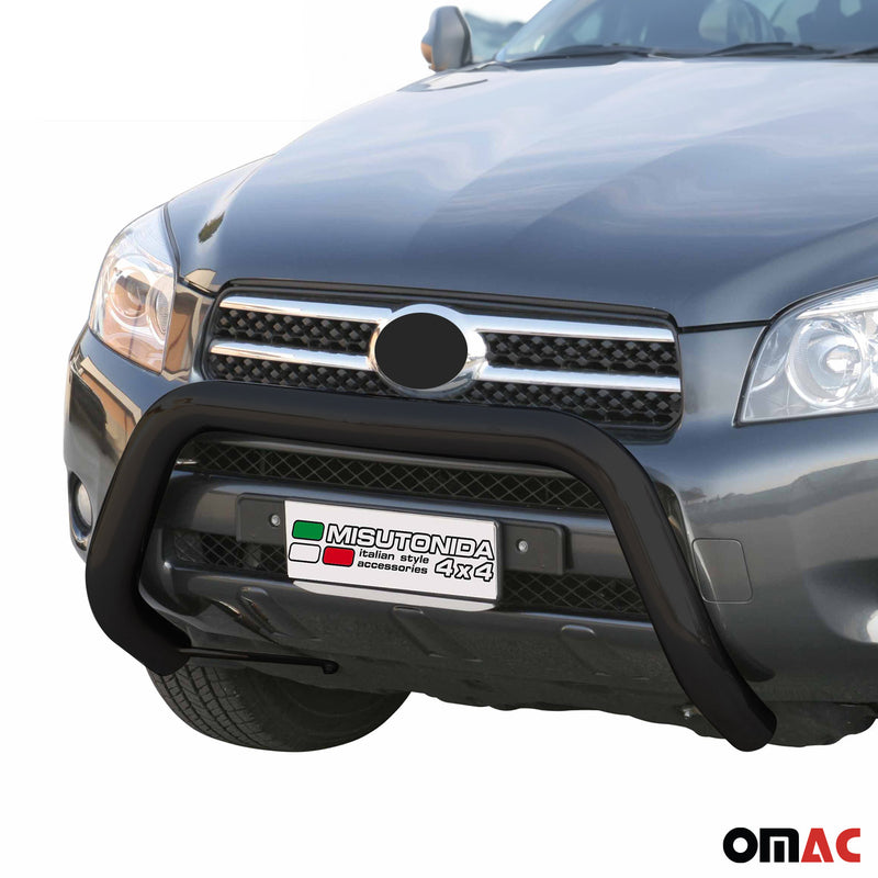 Protezione anteriore per Toyota RAV4 XA30 2006-2009 ø76mm acciaio nero 
