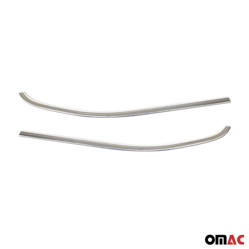 Listelli decorativi per finestrini per Peugeot Rifter 2019-2021 in acciaio inox cromato, 2 pezzi 