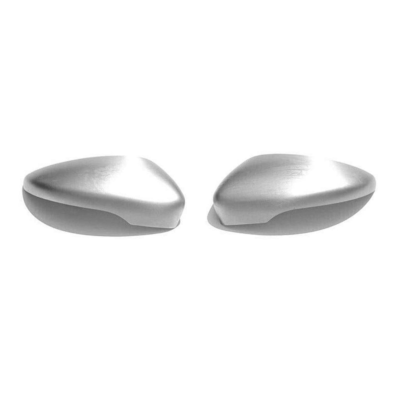Calotte specchietti retrovisori per VW CC 2012-2017 in acciaio inox opaco, 2 pezzi