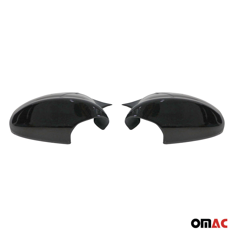Calotte specchietti retrovisori per BMW Serie 3 E90 2005-2008 ABS nero lucido 2 pezzi