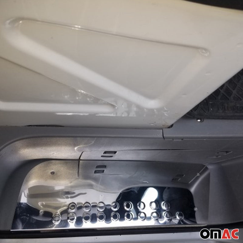 Soglie porte per Mercedes Sprinter W906 2006-2018 in acciaio inox 3x 