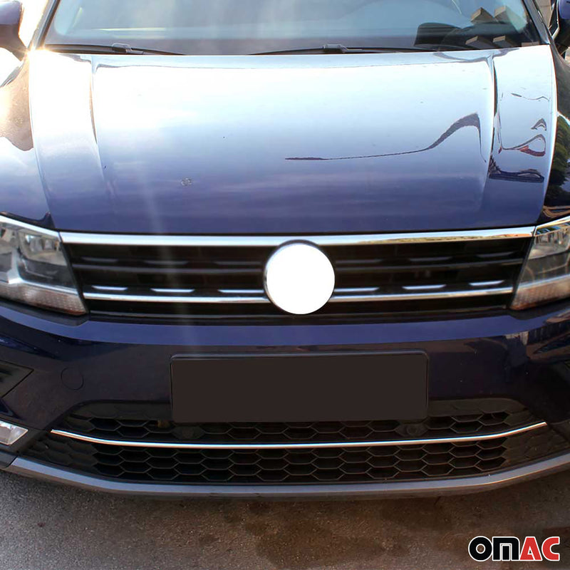 Strisce griglia per VW Tiguan / Allspace 2016-2025 Cromate Silver