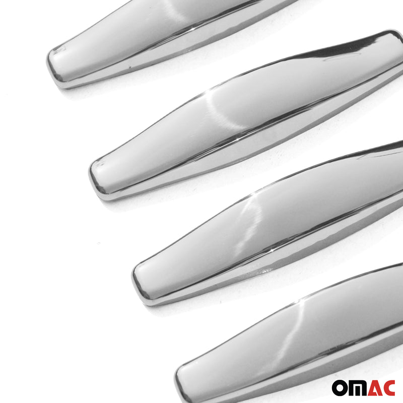 Copri maniglia porta, copri maniglia porta per Dacia Duster 2010-2018, acciaio inox argento, 4 pezzi 