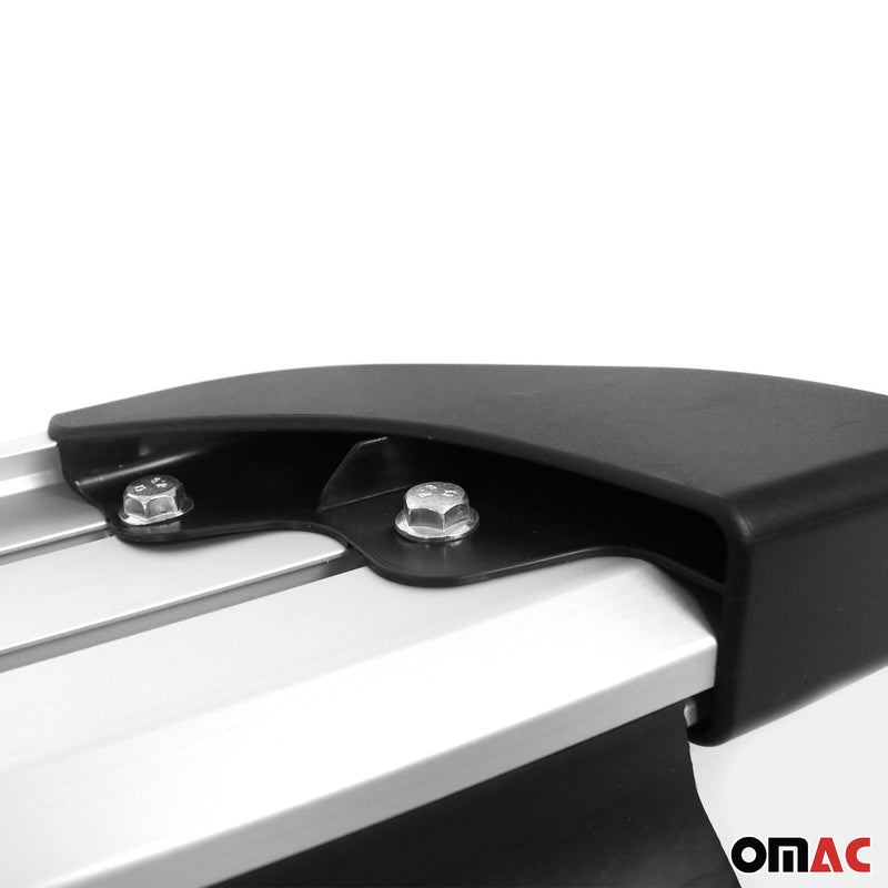 Pedane laterali Jeep Grand Cherokee 2011-2021, minigonne laterali in alluminio nero