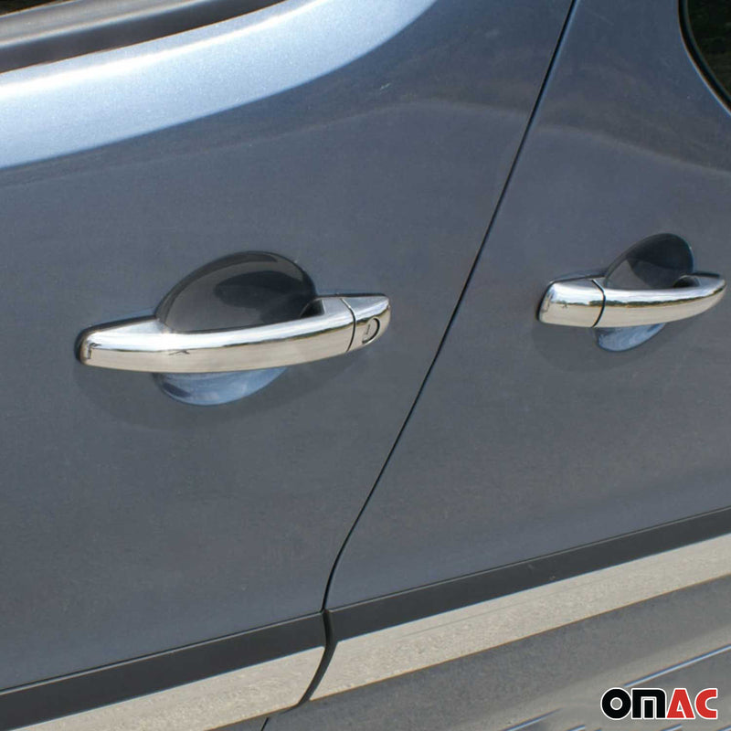 Copri maniglia porta, copri maniglia porta per Citroen C3 2009-2016 in acciaio inox argento 8 pezzi 
