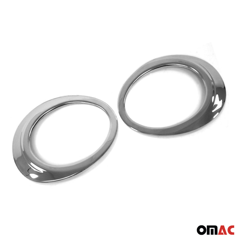 Cornice fendinebbia per Renault Megane 2009-2013 in acciaio inox 2x 