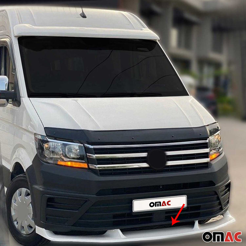 Spoiler anteriore VW Crafter 2017-2025, paraurti, splitter, bianco