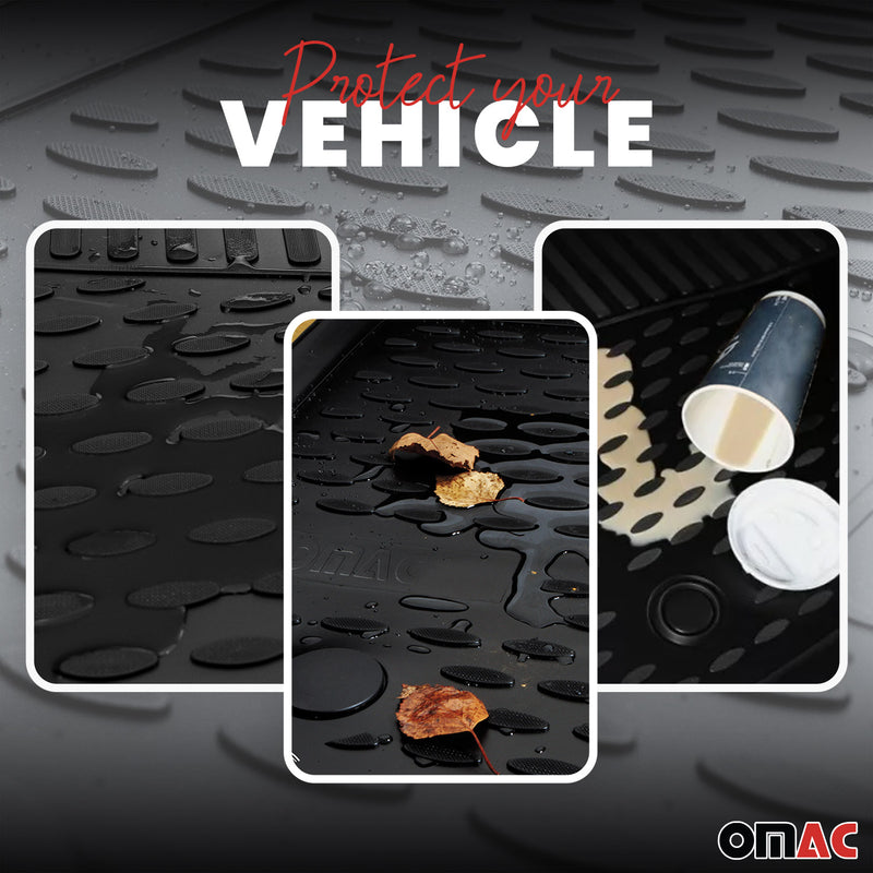 Tappetini Fiat Ducato 2006-2025 TPE Nero 2 pezzi