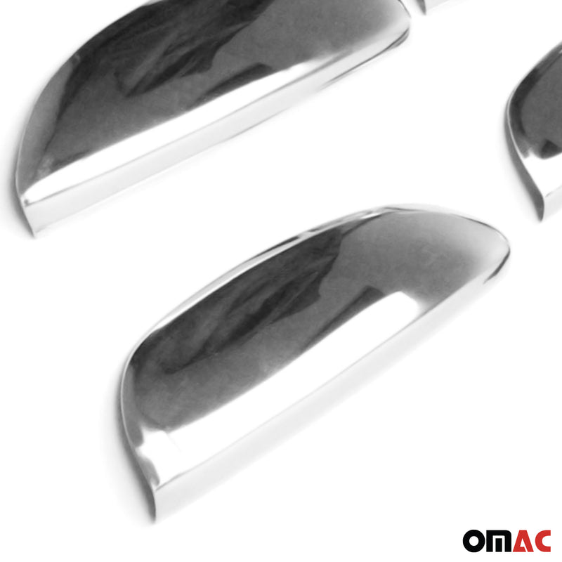 Copri maniglia porta, copri maniglia porta per Dacia Logan MCV 2006-2013 in acciaio inox argento 4x 