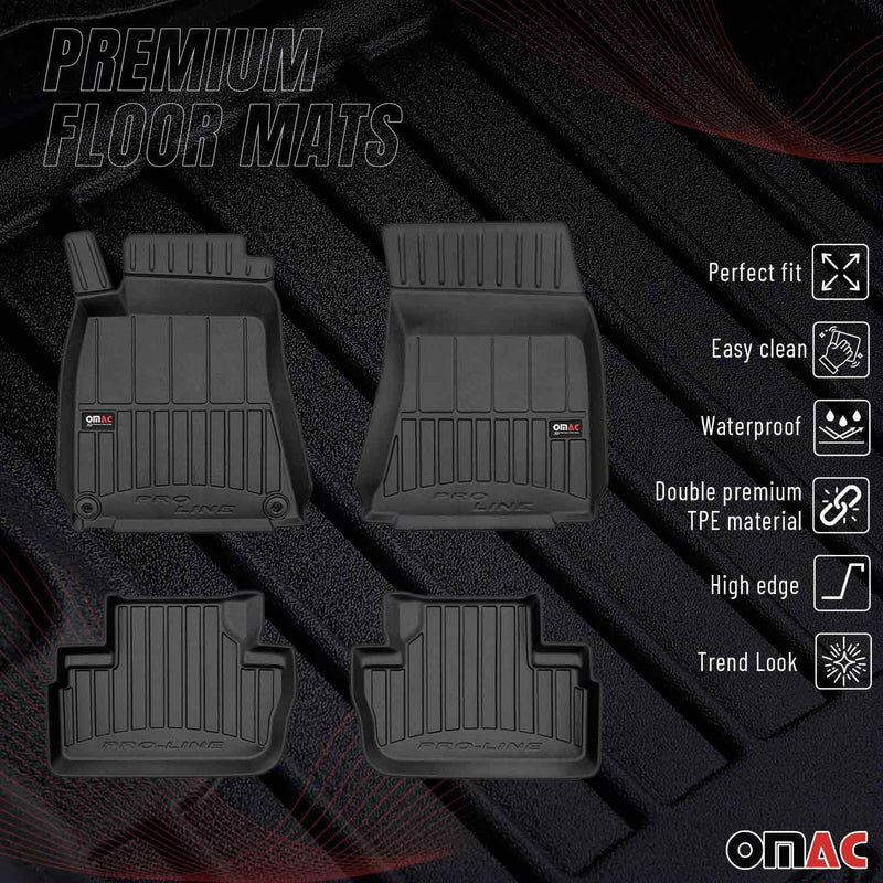 Tappetini Lexus IS 2006-2013 TPE Nero 4 pezzi