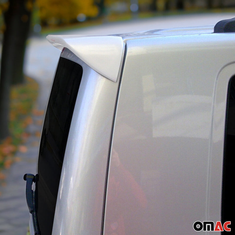 Spoiler posteriore, spoiler sul tetto, labbro posteriore per VW Transporter T5 2003-2015 verniciato bianco