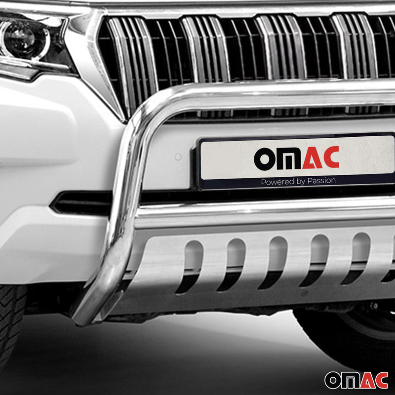 Barra di protezione anteriore per Toyota Land Cruiser 150 2017-22 ABE Silver 
