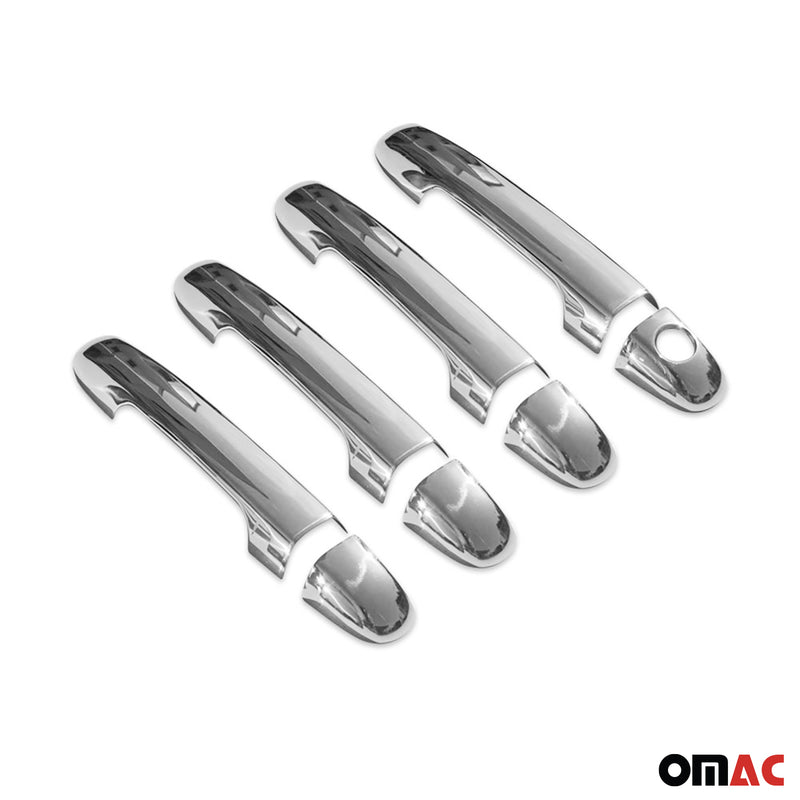 Copri maniglia porta, copri maniglia porta per Kia Ceed 2006-2012 4 porte in acciaio inox argento 4x 