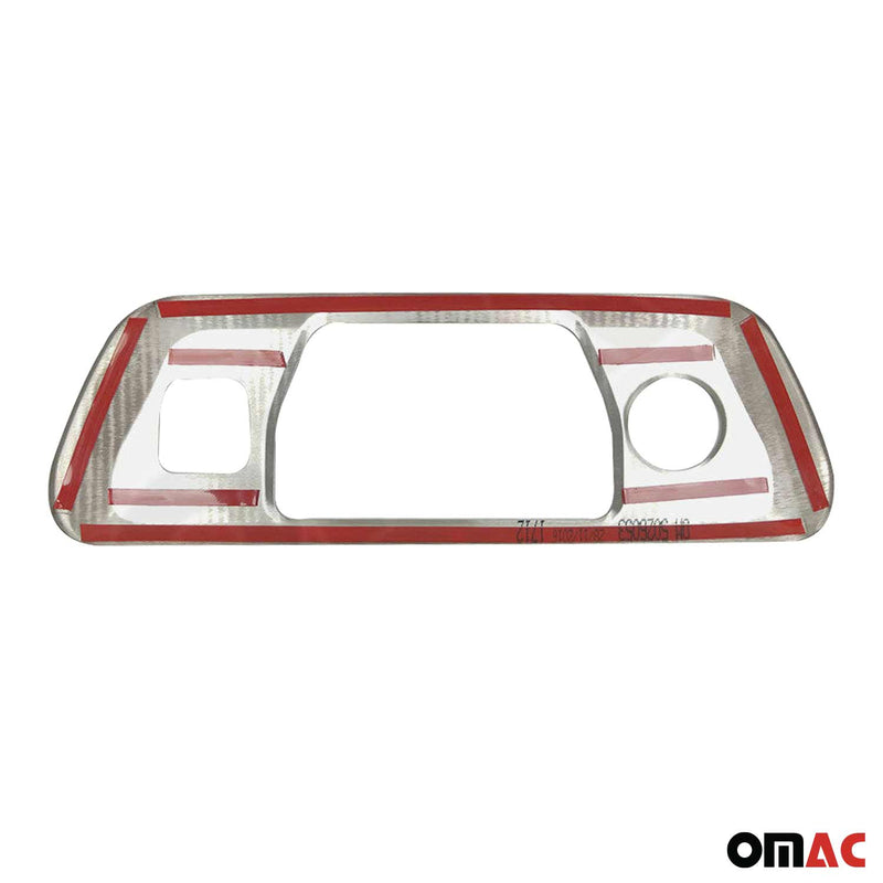 Modanatura del bagagliaio, finitura del portellone posteriore per Nissan Navara in acciaio inox cromato, 1 pezzo 