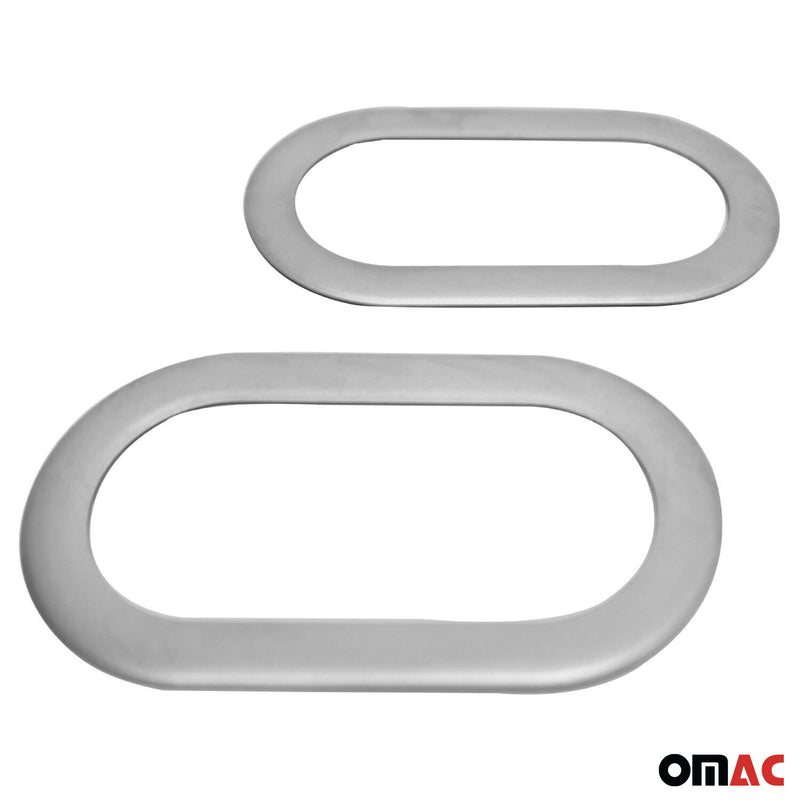 Cornice indicatore di direzione, copertura indicatore laterale per VW Golf 1997-2003 in acciaio inox argento 