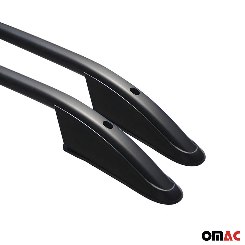 Barre trasversali per tetto in alluminio per Ford Transit 2014-2025 Extra L3 Long Nero
