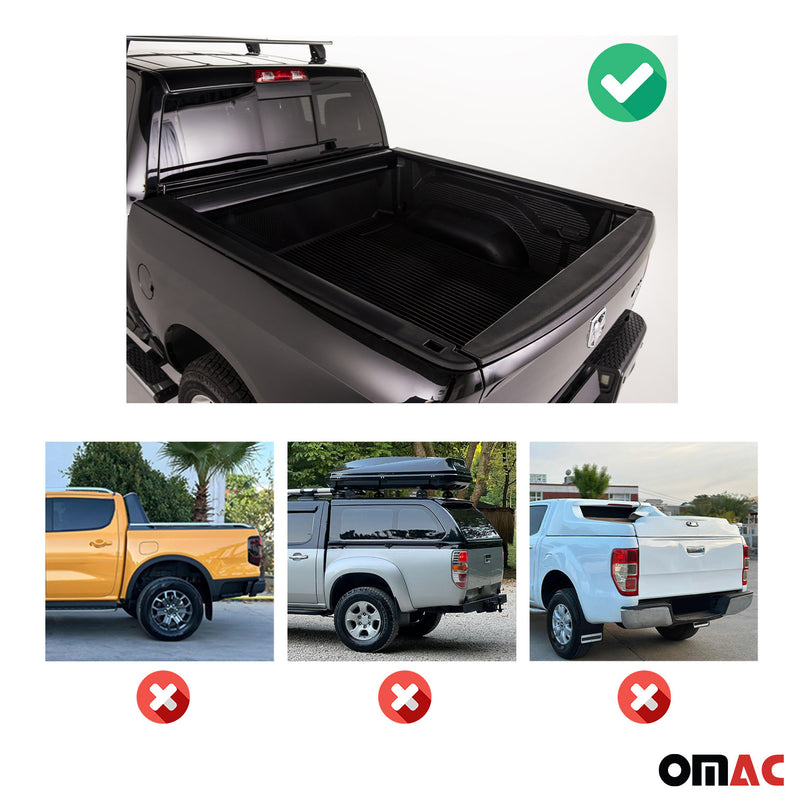 Portapacchi Menabo per barra trasversale cieca per vano di carico VW Amarok