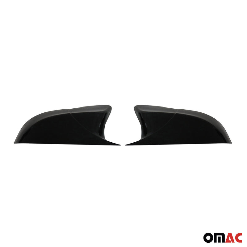 Calotte specchietti retrovisori per BMW Serie 5 F10 F11 F18 FL 2014-2018, nero lucido