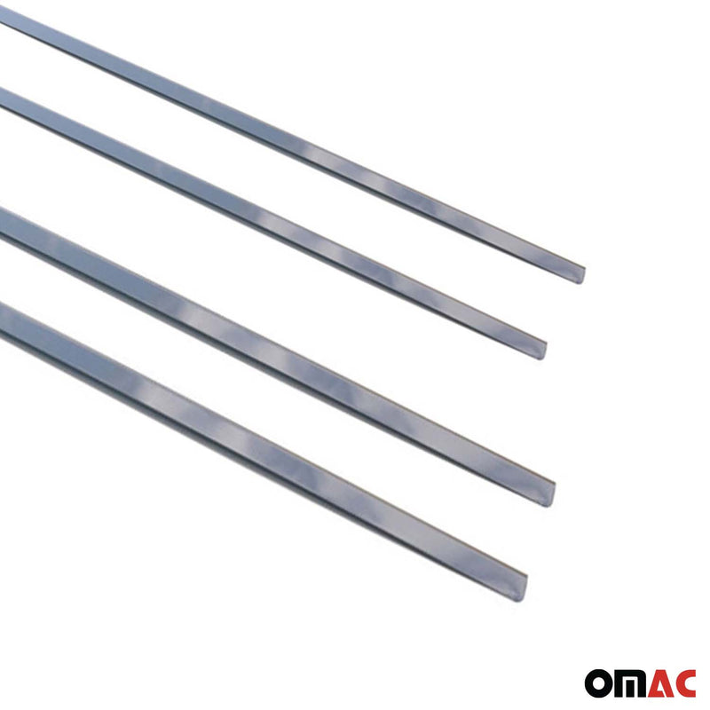 Listelli decorativi per finestrini per Daihatsu Terios 2005-2021 in acciaio inox cromato, 4 pezzi 