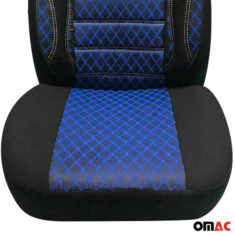 Coprisedili per Nissan Primastar 2001-2025 Nero Blu 2+1 Anteriori