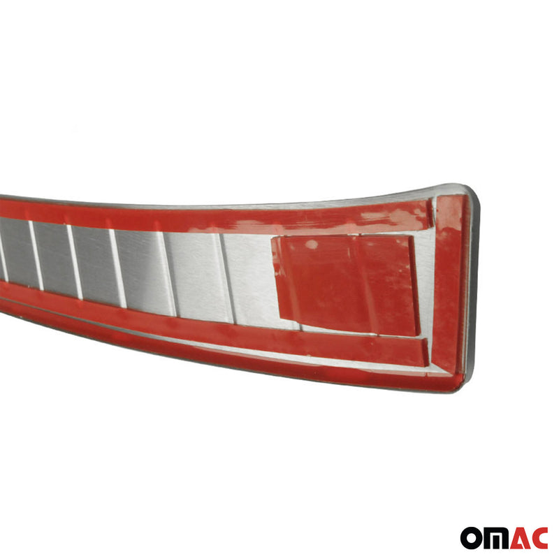 Protezione paraurti per soglia di carico per Skoda Yeti 2009-2013 in acciaio inox spazzolato