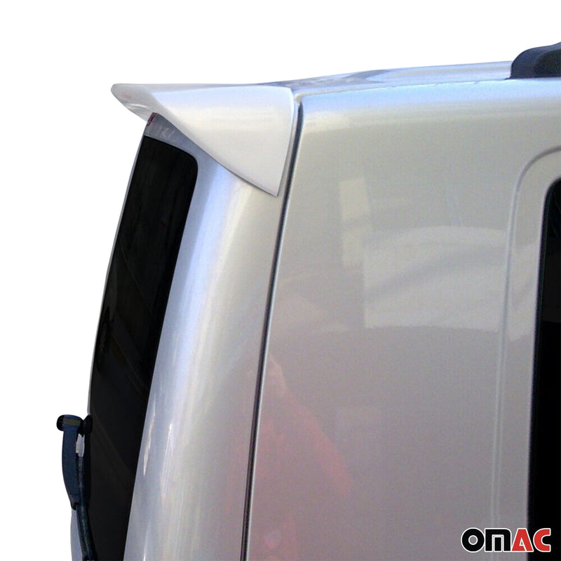 Spoiler posteriore, spoiler sul tetto, labbro posteriore per VW Transporter T5 2003-2015 verniciato bianco