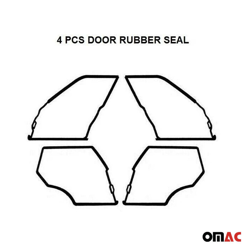 Protezione per il bordo della portiera dell'auto per Opel Vectra C SD/SW 2002-2008 