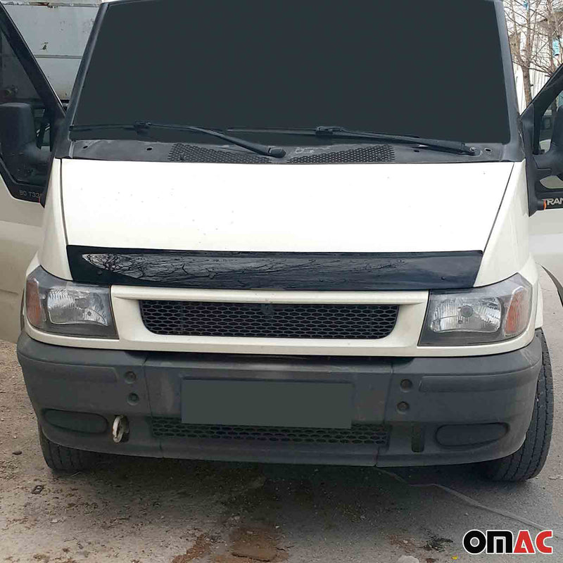 Set deflettori parasole per cofano per Ford Transit 2000-2006 in acrilico