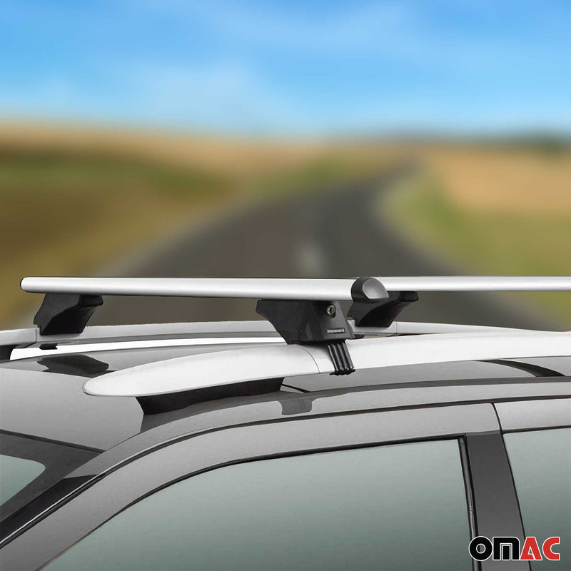Portapacchi Menabo per Land Rover Discovery Sport L550 2015-2019 Alu Grey
