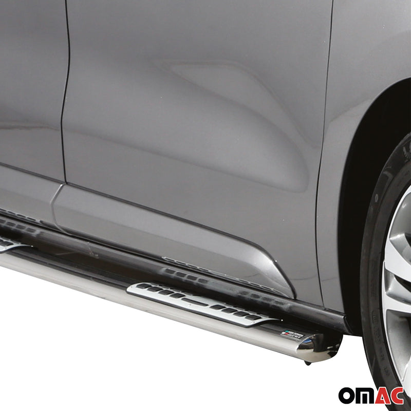 Minigonne laterali in acciaio per Toyota Proace 2016-2025 L2 Grigio Medio