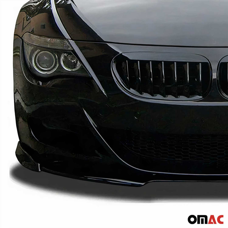 Spoiler anteriore Vario-X PU nero per BMW Serie 6 E63 2004-2010 