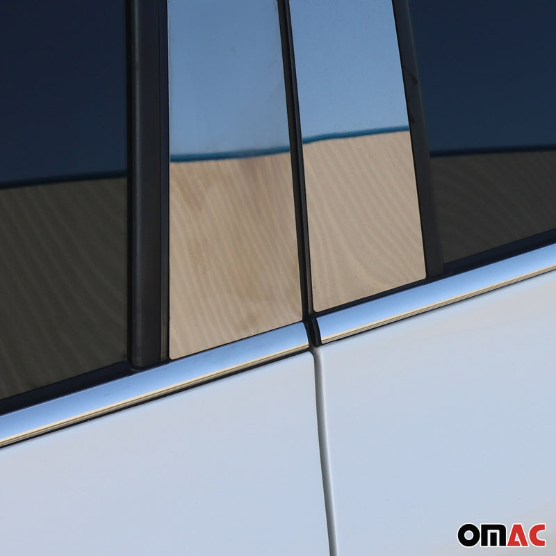 Rivestimento del montante della porta del montante B e del montante C per Chevrolet Pacifica 2004-2008 cromato 8x