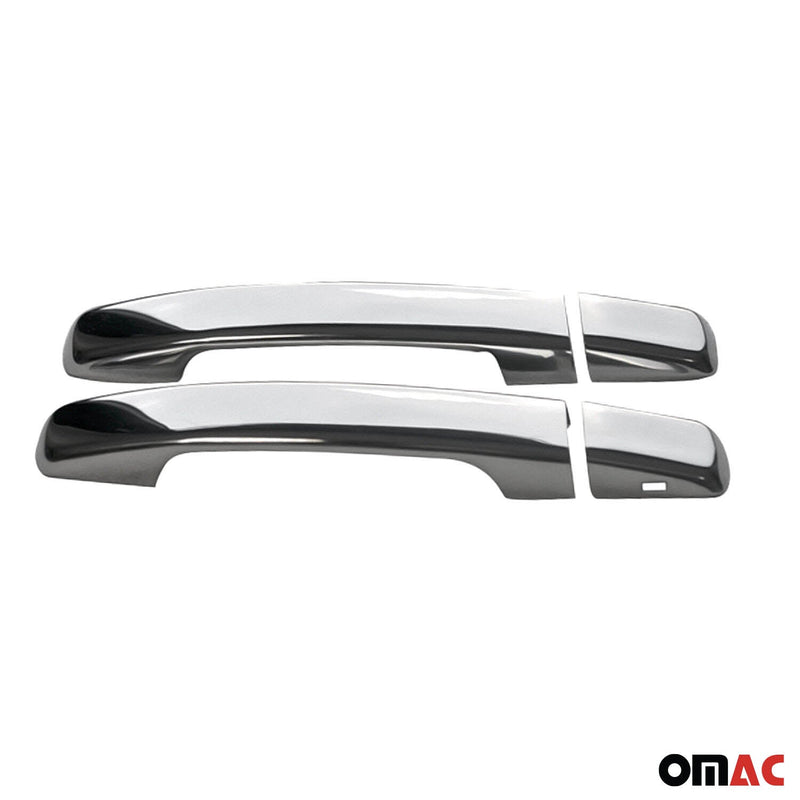 Copertura maniglia porta cromata per Nissan Navara 2005-2015 2 porte in acciaio inox 4x 
