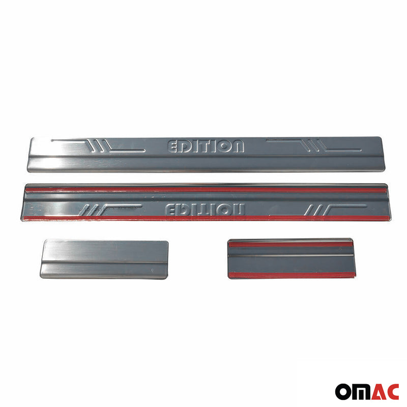Soglie porte Edition per Ford B-Max 2010-2019 in acciaio inox 4x 