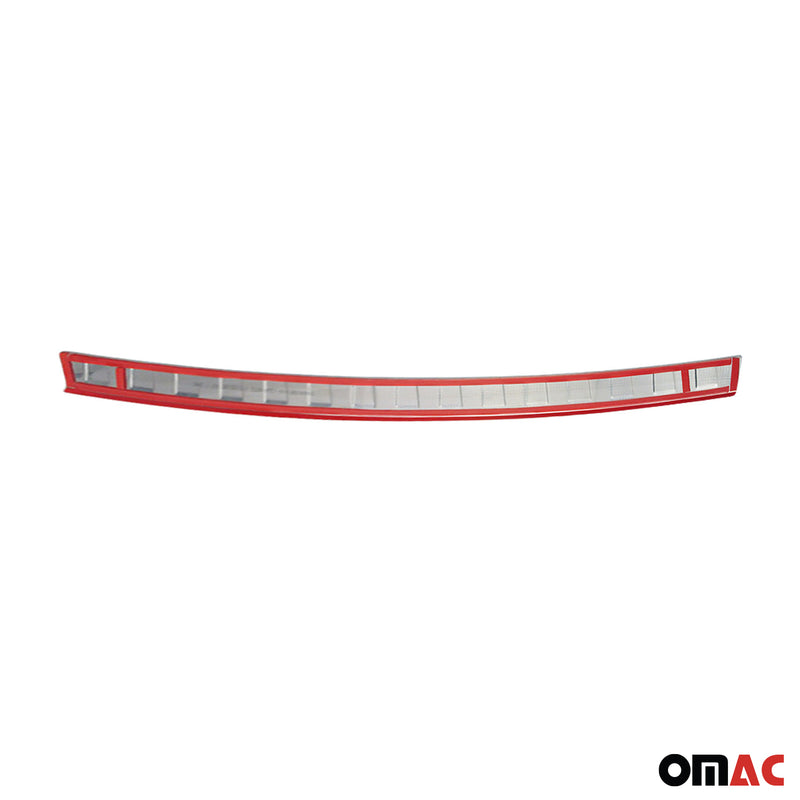 Paraurti di protezione della soglia di carico per VW Polo Hatchback 2009-2017 cromato spazzolato